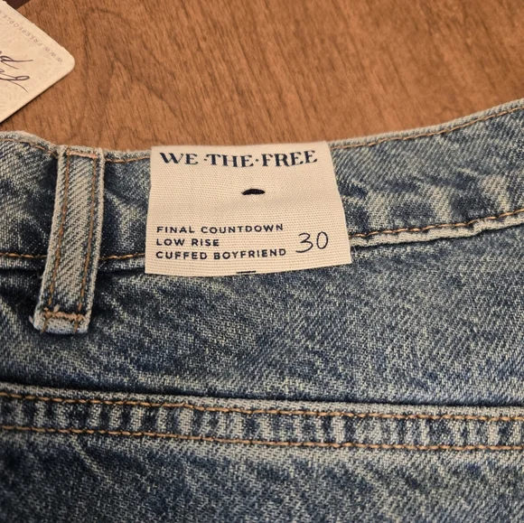 Free People Final Countdown Womend Jeans - Picture 6 of 8